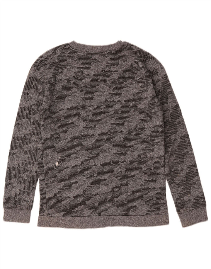 Marks & Spencer Boys Sweatshirt Džemper 12-13 godina Sivi Kamuflažni Pamuk