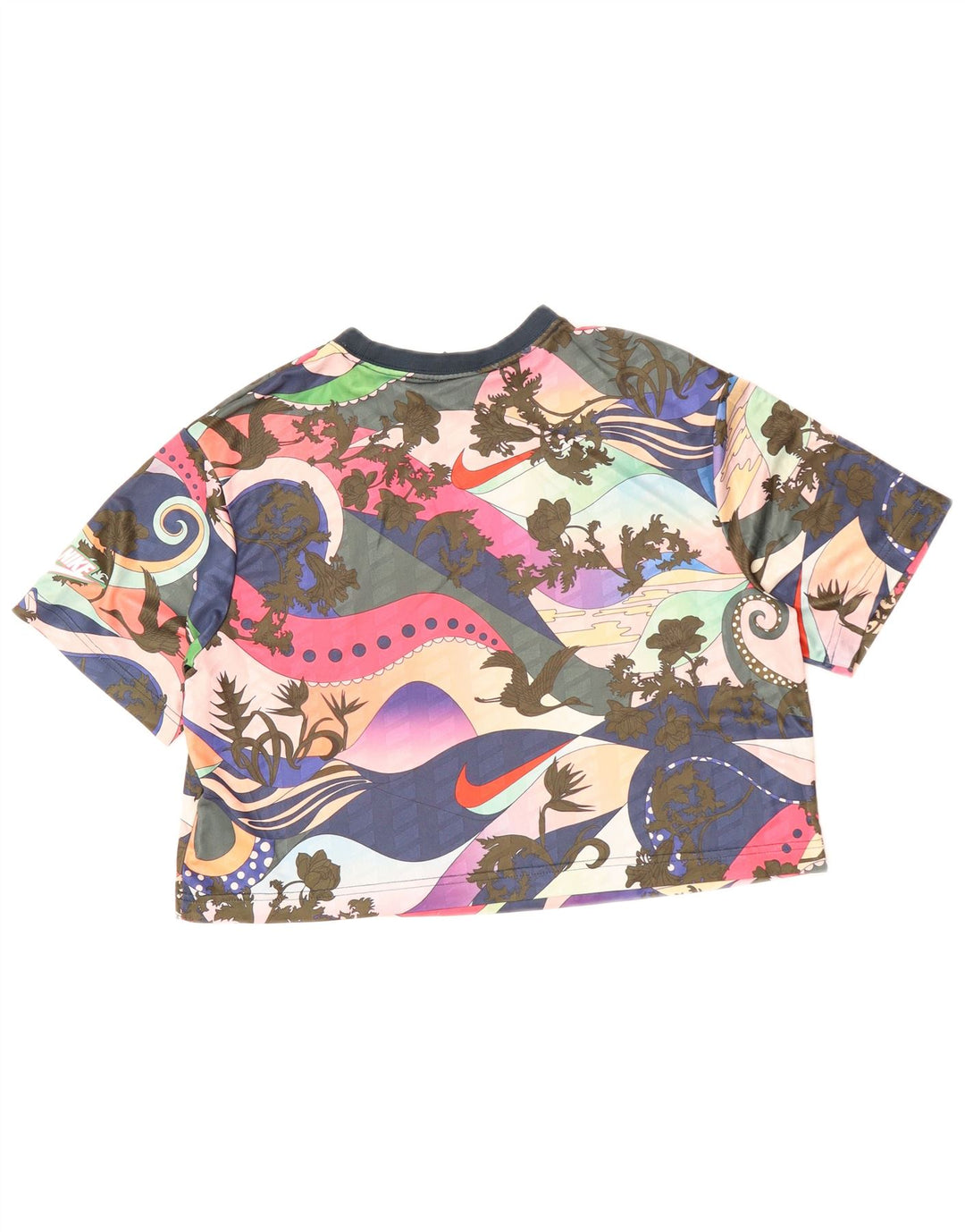 NIKE ženska majica kratkih rukava s grafičkim motivima UK 6 XS Višebojni cvjetni