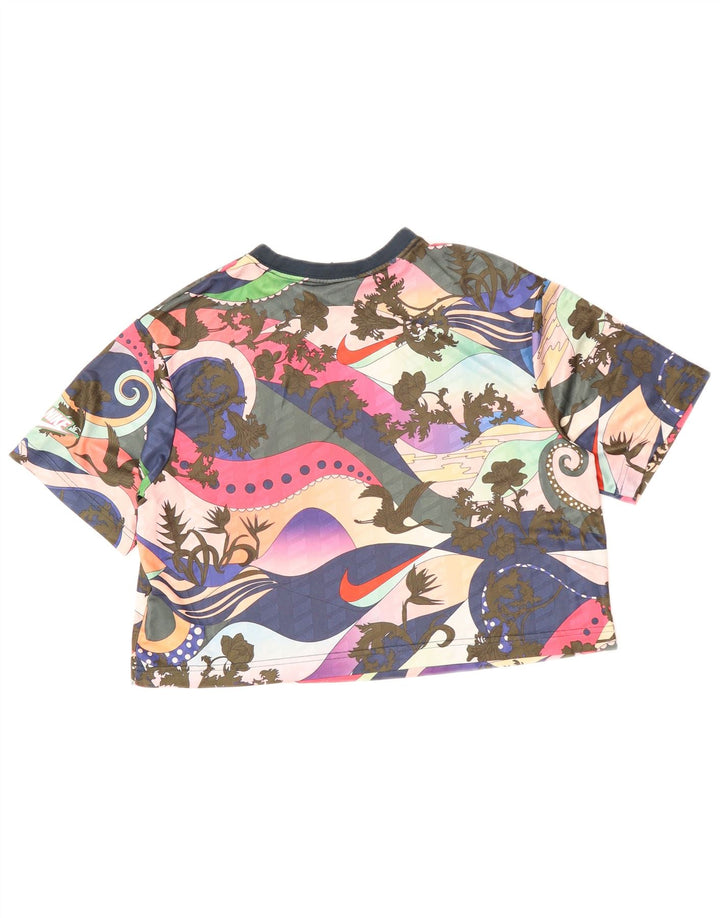 NIKE ženska majica kratkih rukava s grafičkim motivima UK 6 XS Višebojni cvjetni