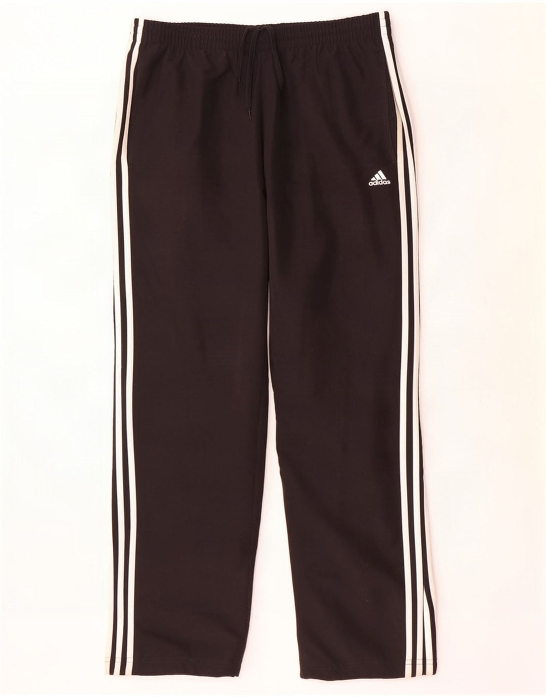 Adidas muške trenirke Climalite, velike crne hlače od poliestera