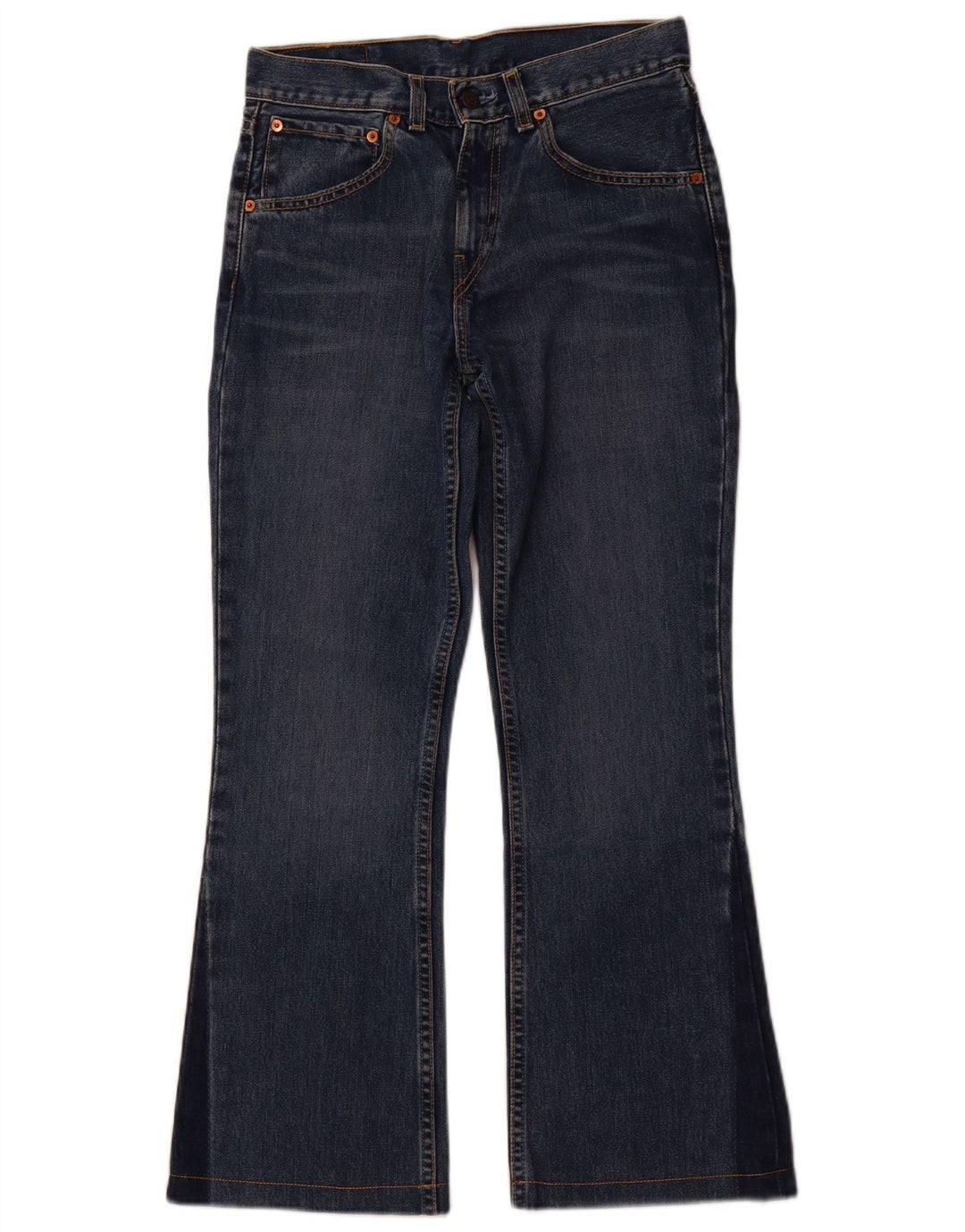 LEVI'S Ženske 525 Bootcut traperice W28 L28 Plavi pamuk