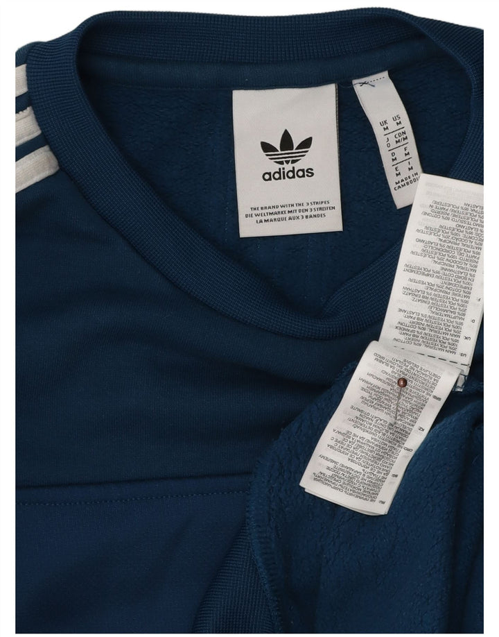 ADIDAS muška majica srednje plavi pamuk