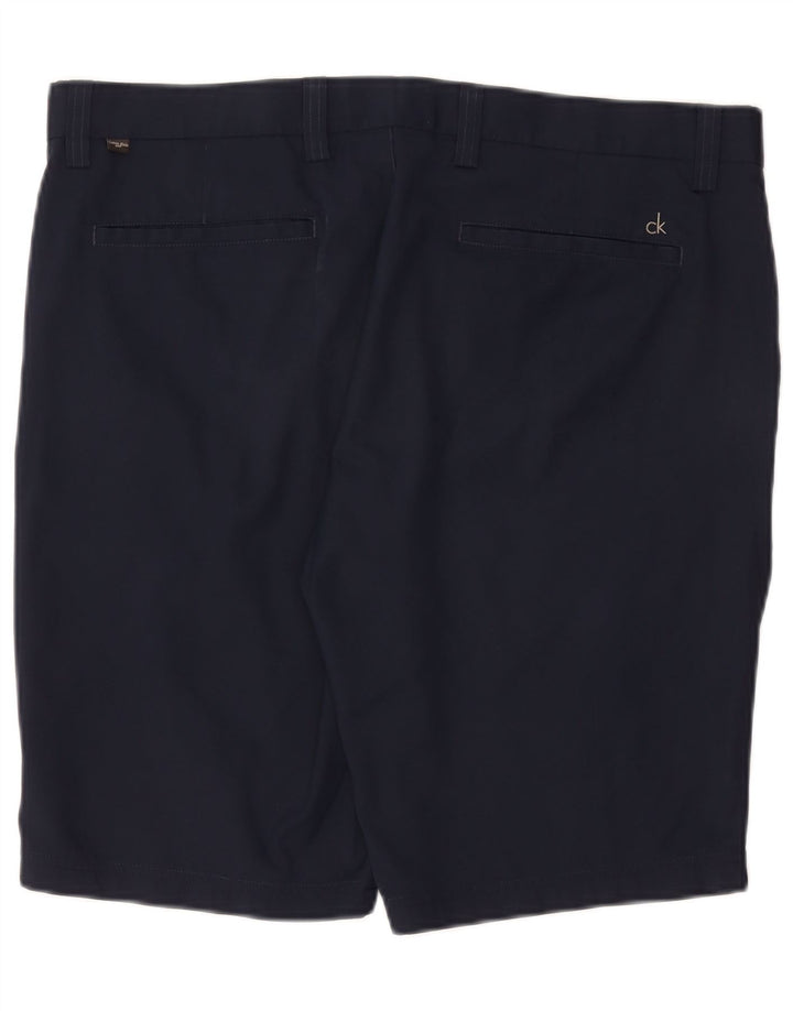CALVIN KLEIN Muške chino kratke hlače W38 XL tamnoplavi poliester
