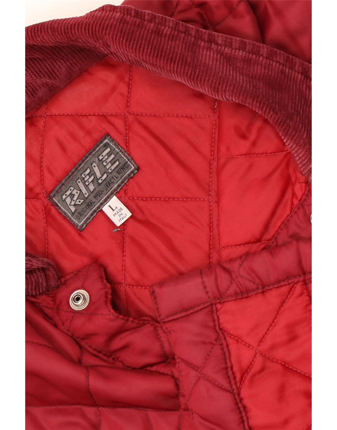 Muška prošivena jakna Rifle UK 40 Large Red