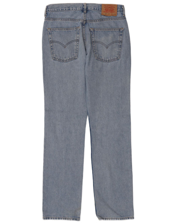 Levi's muške 581 ravne traperice W33 L34 plavi pamuk