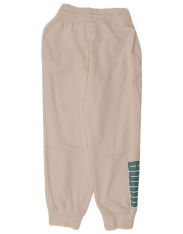 Puma ženske hlače za trenirku s grafičkim motivima Joggers UK 10 Small White Cotton