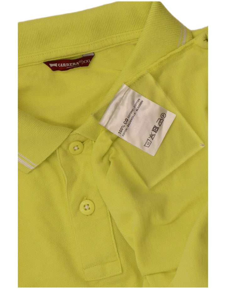 CARRERA muška polo majica 2XL žuti pamuk