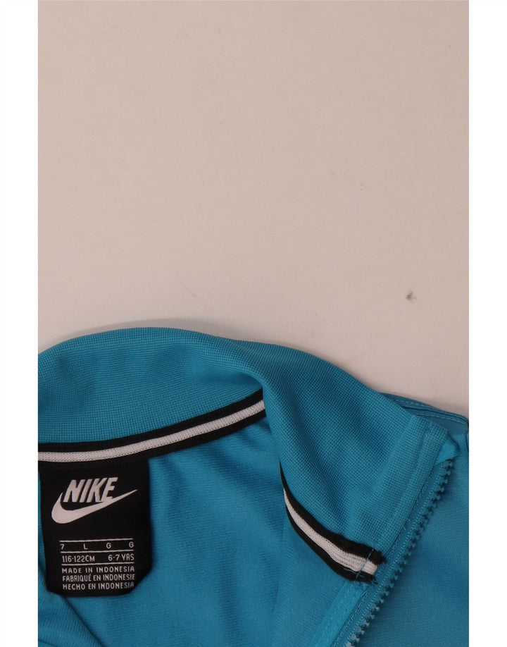 Nike Boys Graphic Trenirka Gornja jakna 6-7 Years Large Blue Colourblock