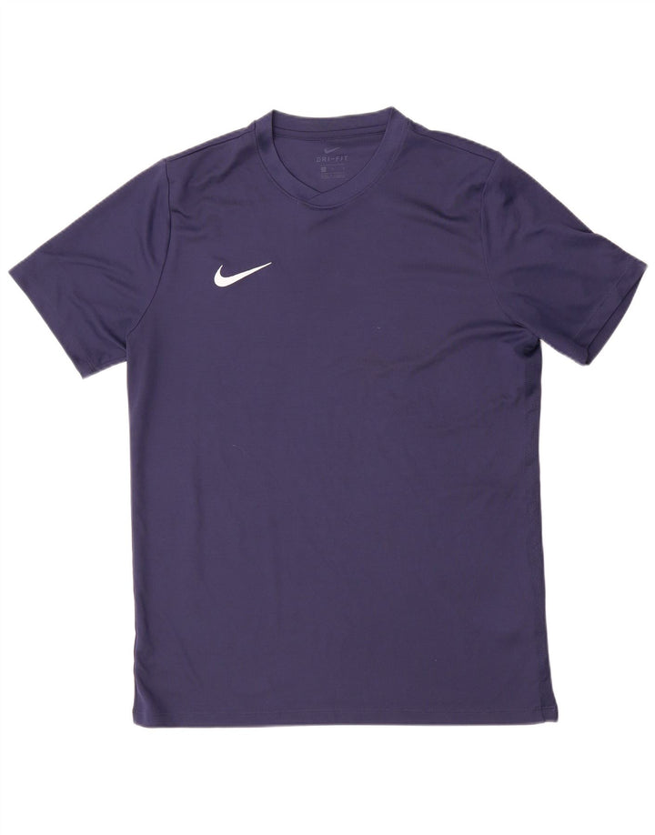 Nike Dri Fit majica kratkih rukava velika, tamnoplava poliesterska