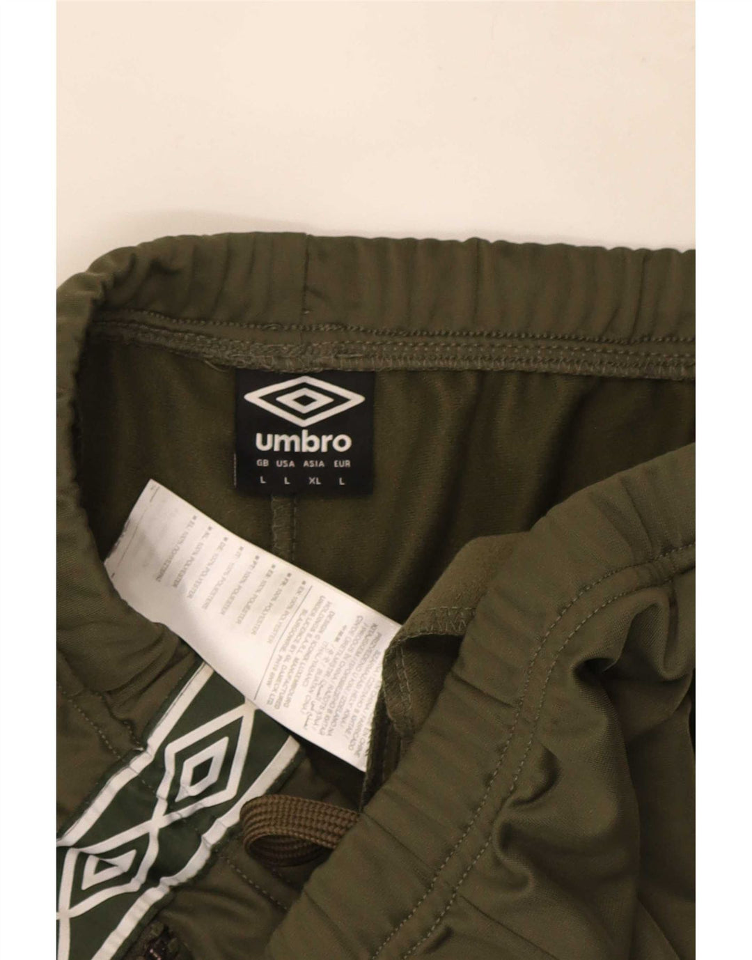 Umbro muške grafičke sportske kratke hlače, veliki kaki poliester