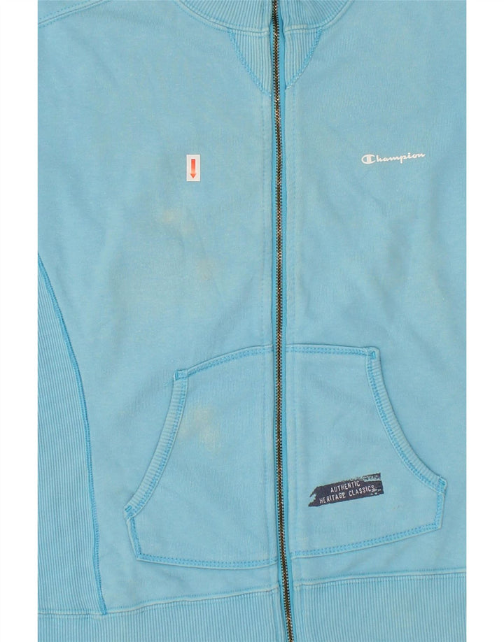CHAMPION Womens Heritage Classics Tracksuit Top Jacket UK 14 Medium Blue Vintage Champion and Second-Hand Champion from Messina Hembry 
