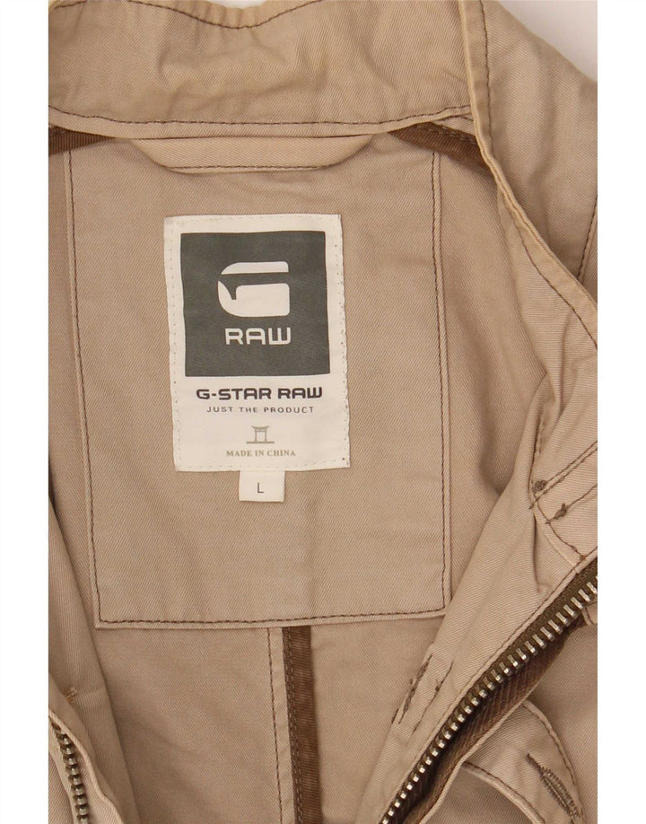 G-Star muška bomber jakna UK 40 Large Beige Cotton
