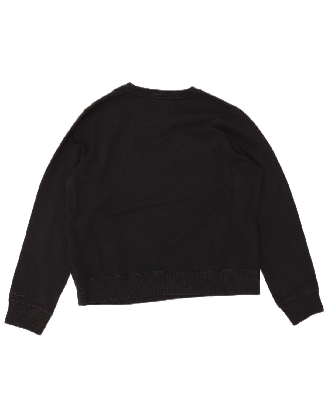 CALVIN KLEIN JEANS Ženski džemper s motivom UK 16 Veliki crni