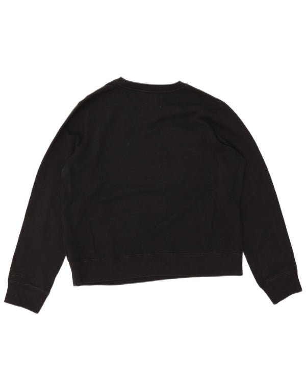 CALVIN KLEIN JEANS Ženski džemper s motivom UK 16 Veliki crni