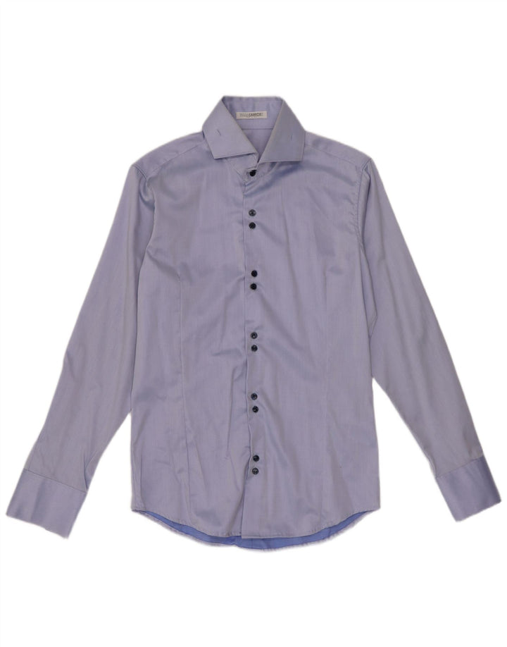 Naracamicie muška košulja XS Blue Cotton Classic