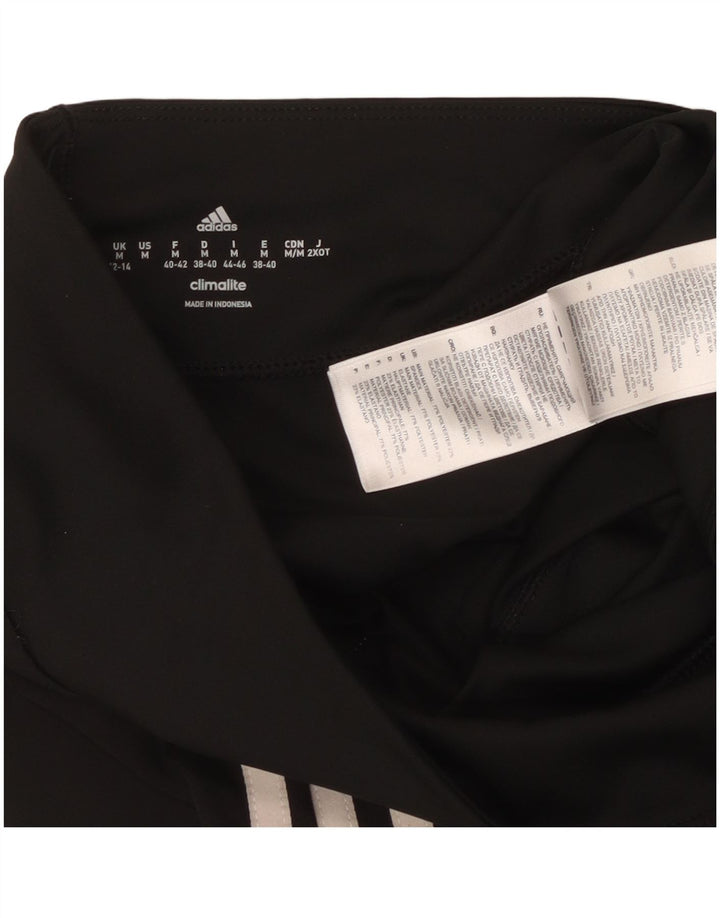Adidas ženske Climalite Capri tajice UK 12/14 Srednje crni poliester