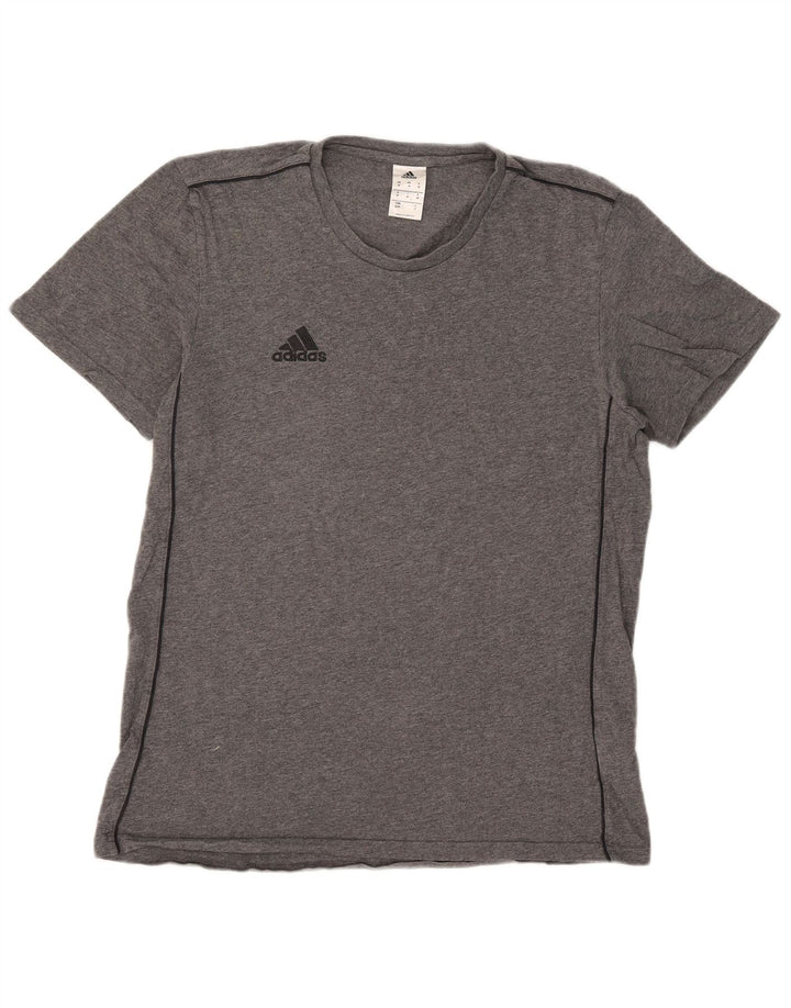 Adidas muška majica kratkih rukava Srednje sivi pamuk
