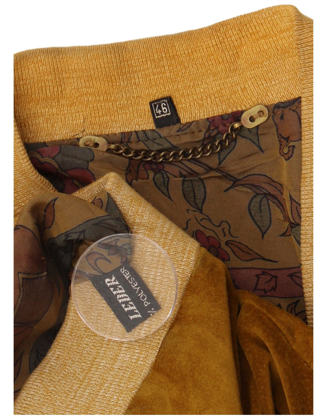 Vintage velika ženska bomber jakna od brušene kože IT 46 velika smeđa koža