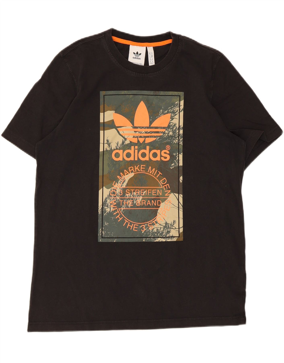 Adidas muška majica kratkih rukava srednje veličine, crni pamuk