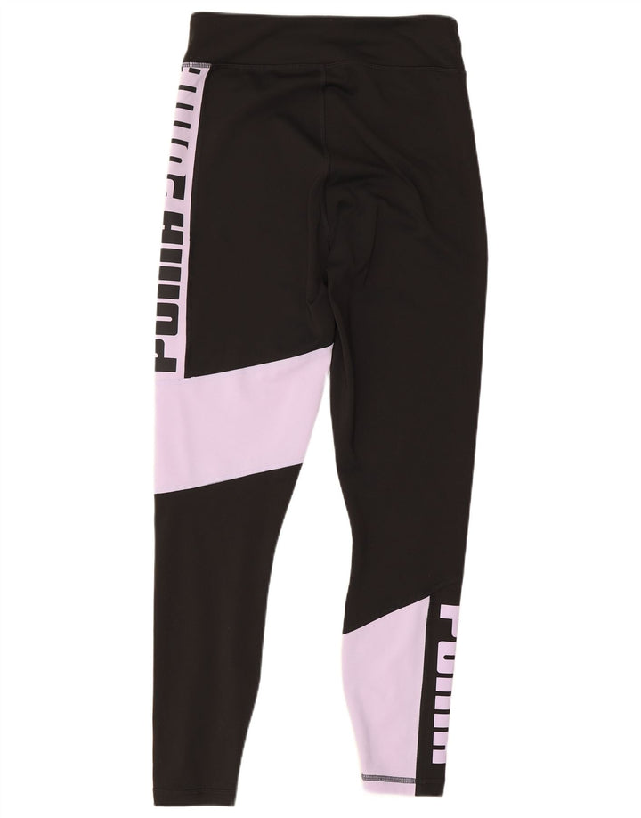 Puma ženske grafičke tajice UK 10 Small Black Colourblock
