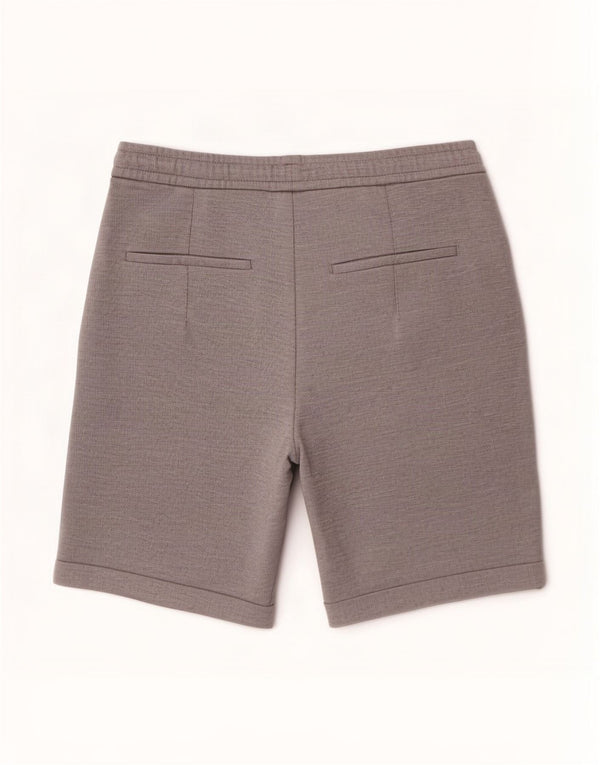 Zara Mens Chino Shorts Medium W31 Grey Polyester