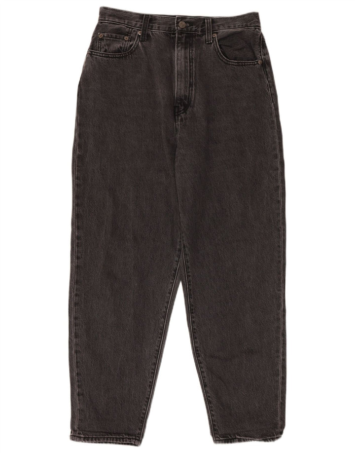 LEVI'S ženske široke traperice visokog struka W29 L27 sivi pamuk