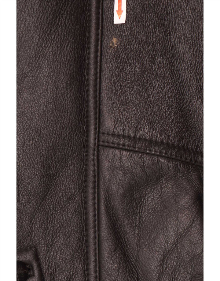 Vintage muška jakna s ovčicama IT 50 Large Black