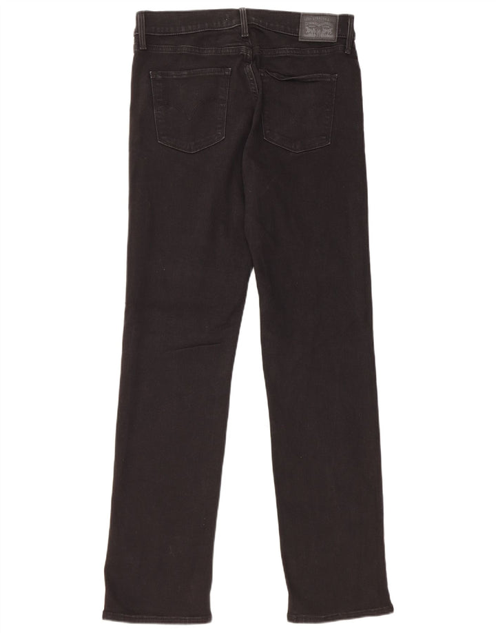 Levi's ženske 314 ravne traperice za oblikovanje W28 L30 crne