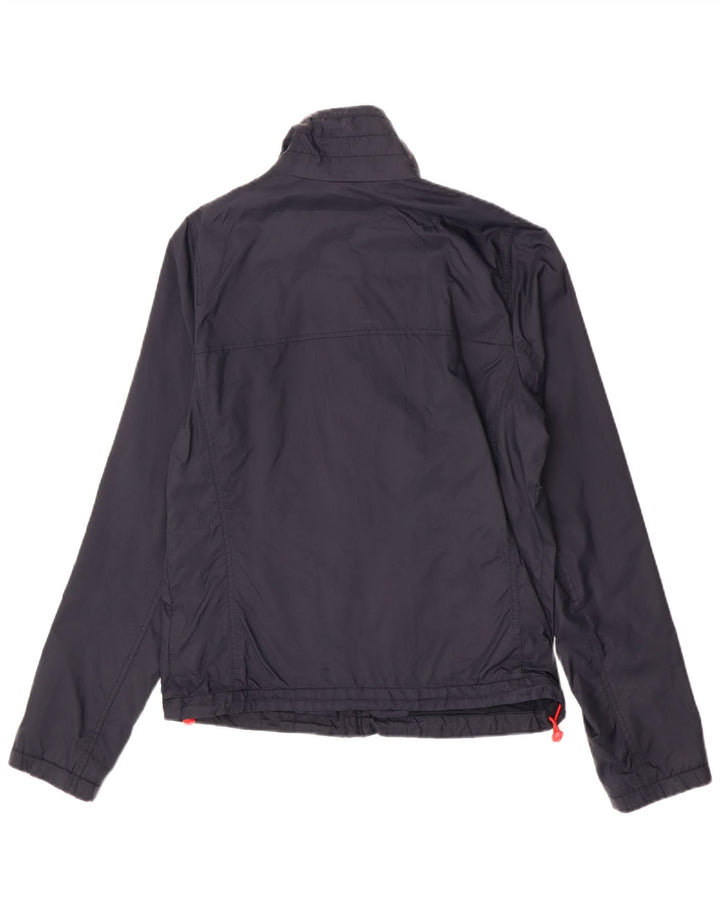 Hollister muška kišna jakna UK 38 srednje tamnoplavi najlon