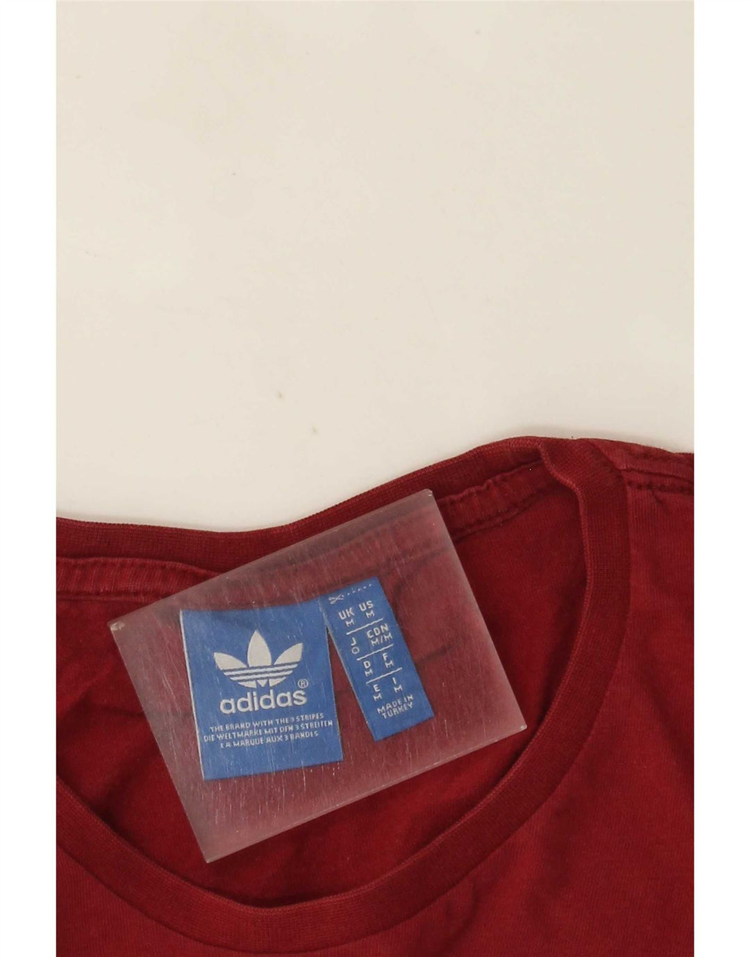 Adidas muška majica kratkih rukava s grafičkim motivima srednje bordo boje