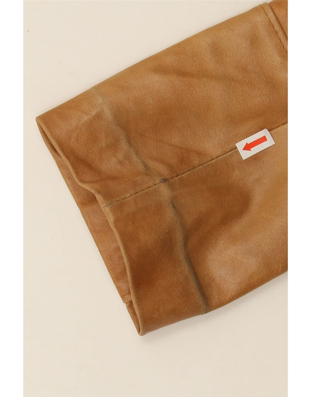 VINTAGE Womens 3/4 Sleeve Leather Jacket IT 48 XL Brown Leather Vintage Vintage and Second-Hand Vintage from Messina Hembry 