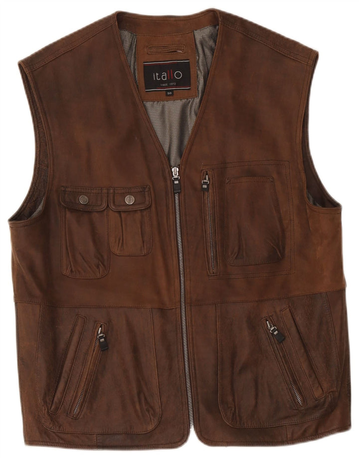 Itallo muška kožna jakna IT 50 Large Brown