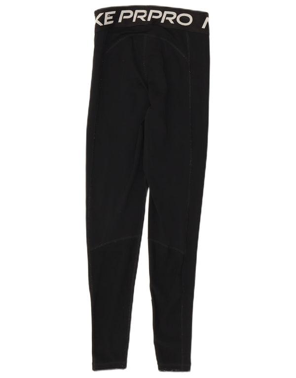 Nike Ženske Dri Fit Graphic Leggings UK 4 XS crni poliester