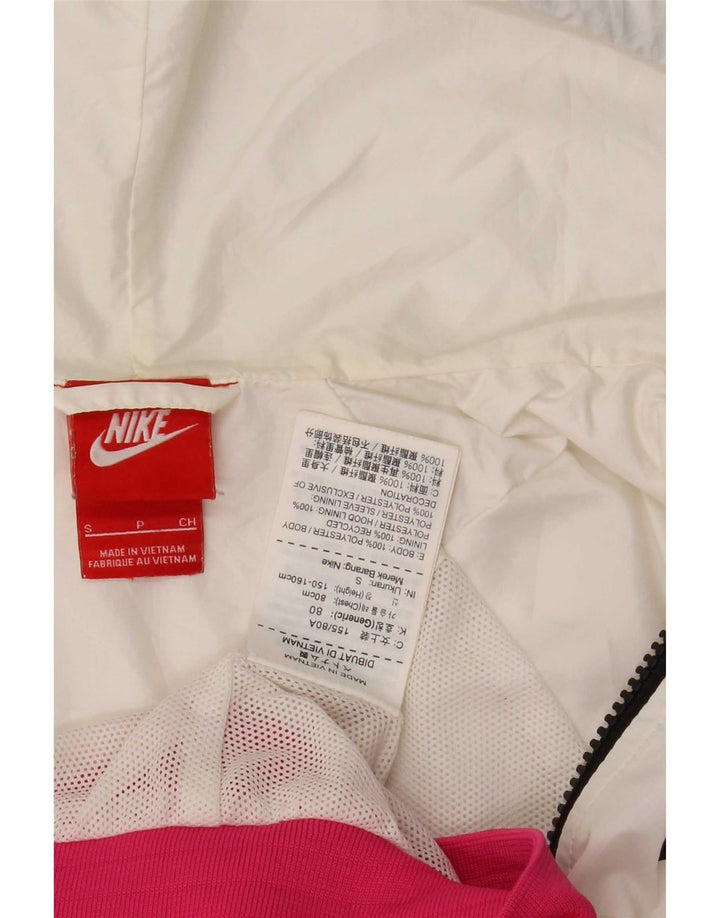 Nike ženska kišna jakna s kapuljačom UK 10 Small Pink Colourblock poliester