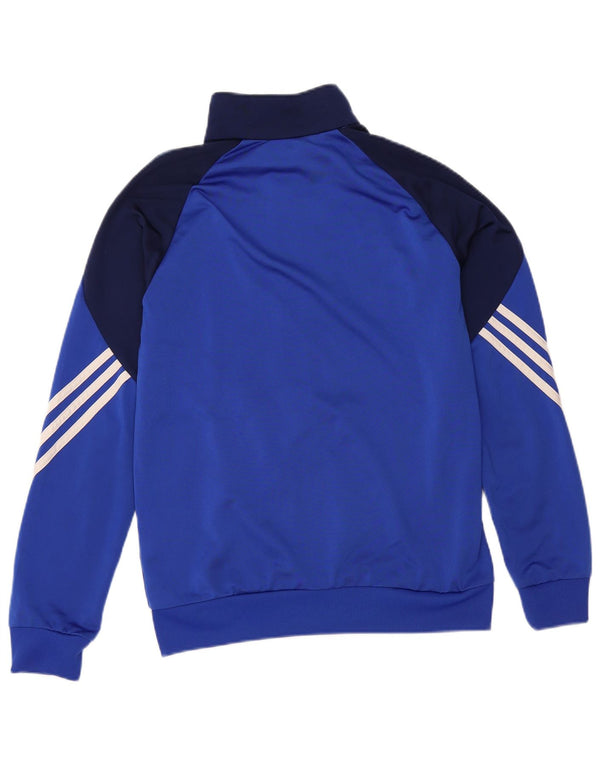 Gornja jakna za trenirku ADIDAS za dječake 13-14 godina XL plava poliesterska boja