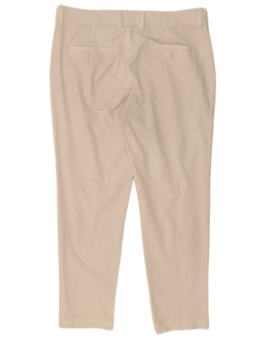 Zara muške uske chino hlače EU 44 velike W34 L30 bijeli poliester