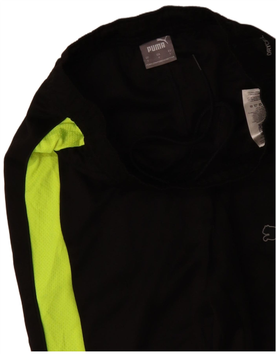 PUMA muške hlače za trenirku male crne poliesterske boje