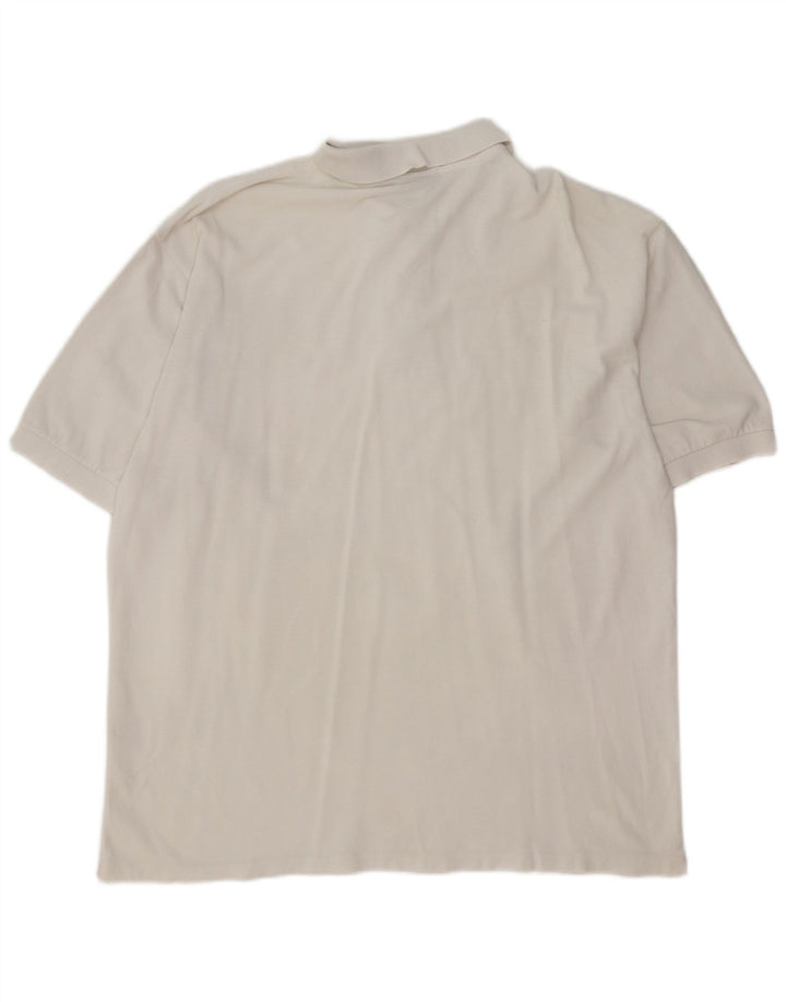TRUSSARDI muška polo majica XL bijeli pamuk