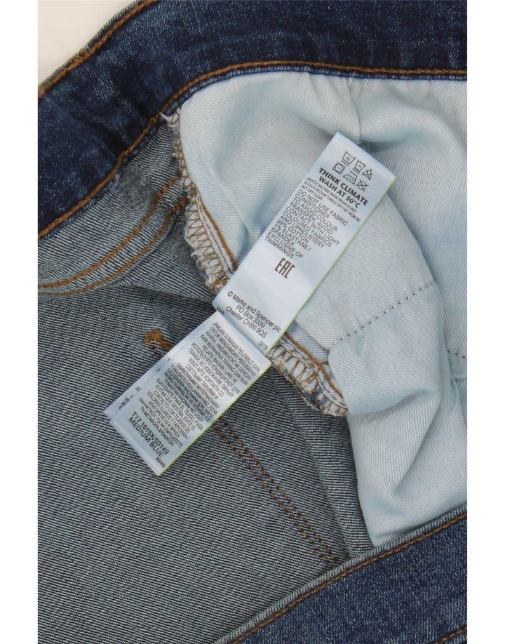Marks & Spencer muške ravne traperice W50 L29 plavi pamuk