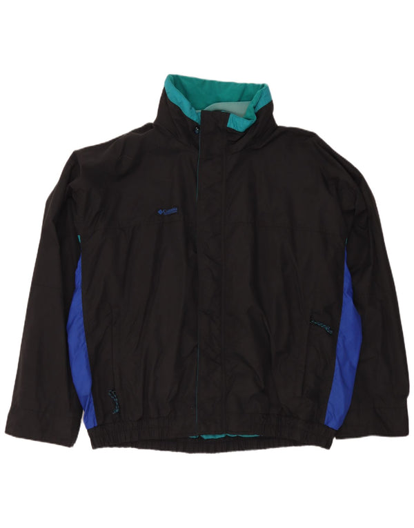 Columbia muška jakna vjetrovka Bugaboo UK 44 2XL crni najlon u boji