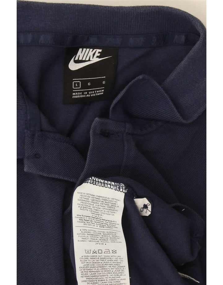 Nike muška polo majica velika tamnoplava pamuk