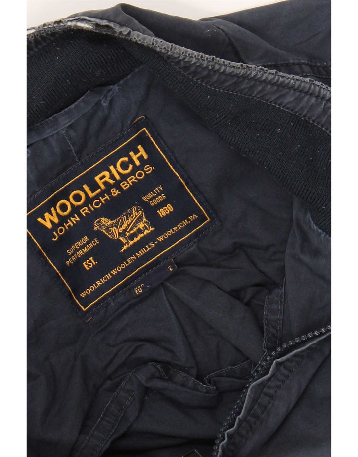 Woolrich muška bomber jakna IT 50 Large Navy Blue