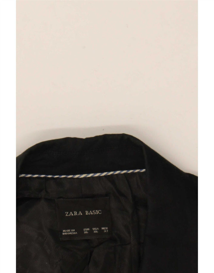 Zara ženski sako sa 1 gumbom UK 18 XL crna