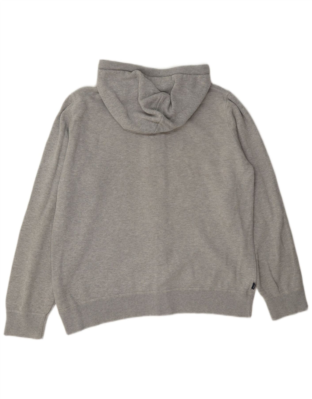 Superdry ženski pulover s kapuljačom s patentnim zatvaračem UK 14 veliki sivi