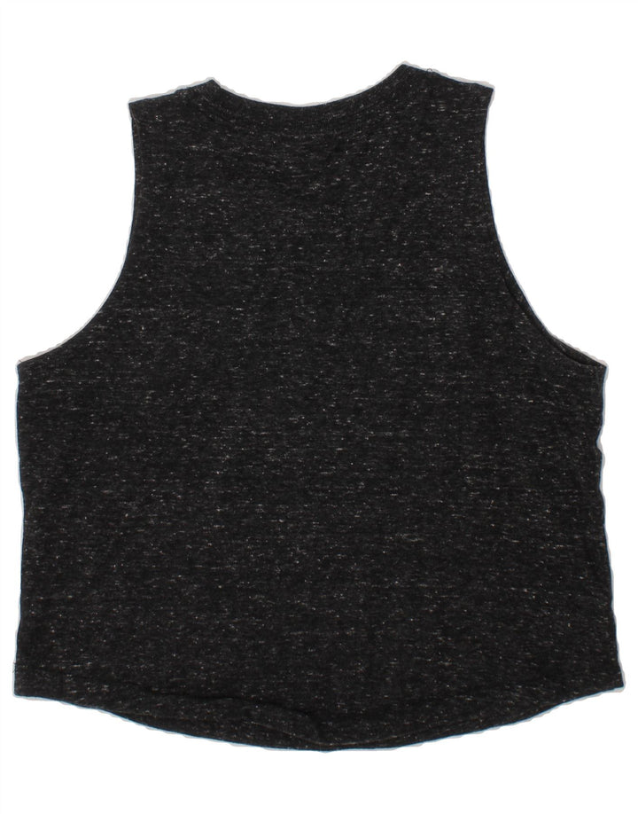 NIKE Girls Graphic 2 Piece Set 10-11 Years Medium Black Flecked Vintage Nike and Second-Hand Nike from Messina Hembry 