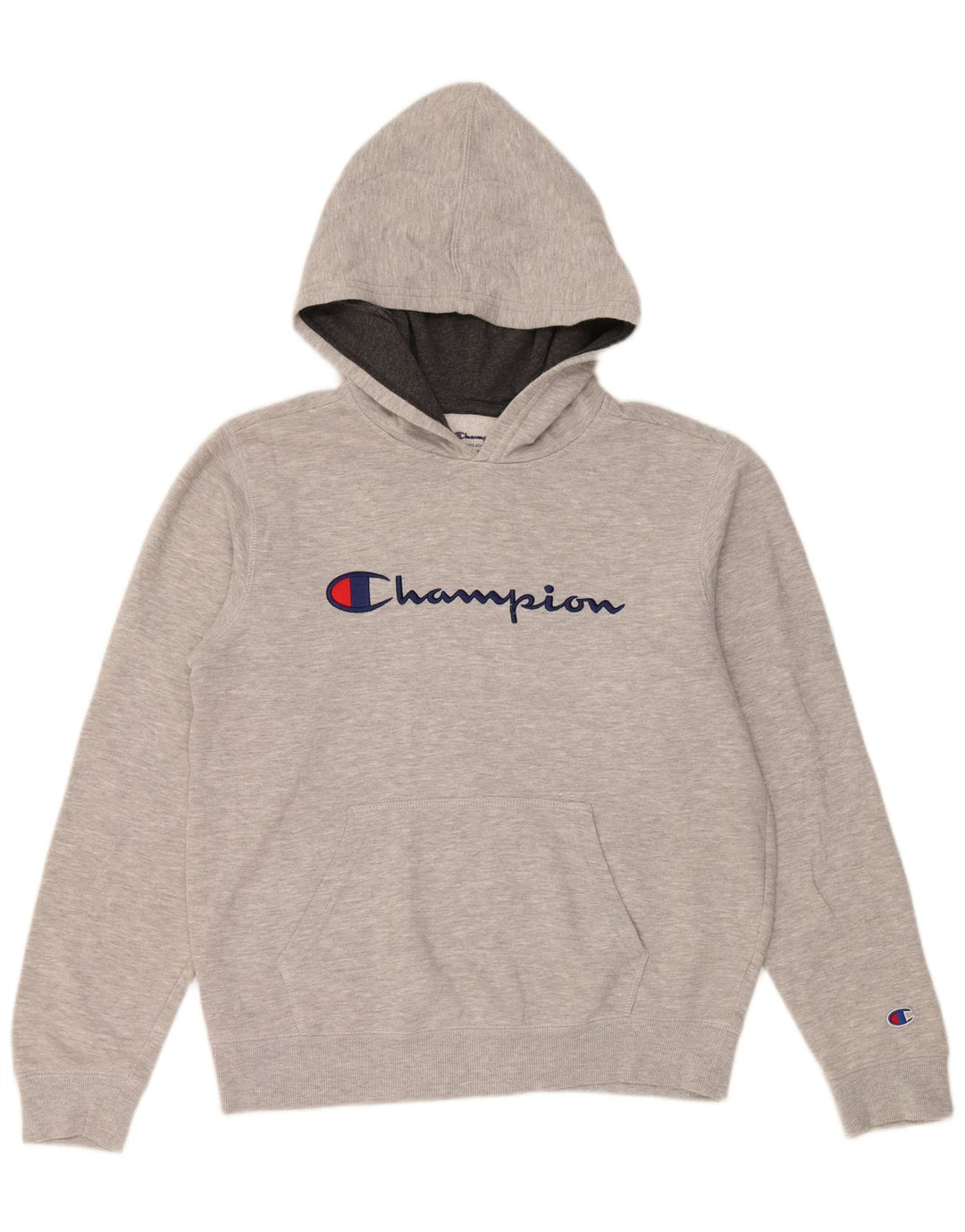 CHAMPION Ženska majica s kapuljačom s kapuljačom UK 18 XL, sivi flekasti pamuk