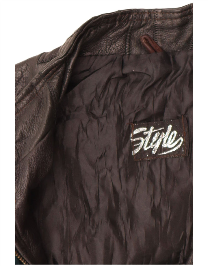 VINTAGE muška kožna jakna UK 42 XL u više boja