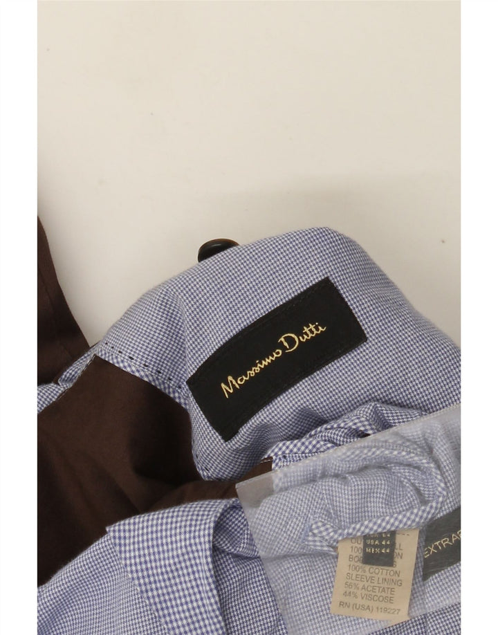 Massimo Dutti muška jakna s 2 gumba EU 54 XL smeđi pamuk