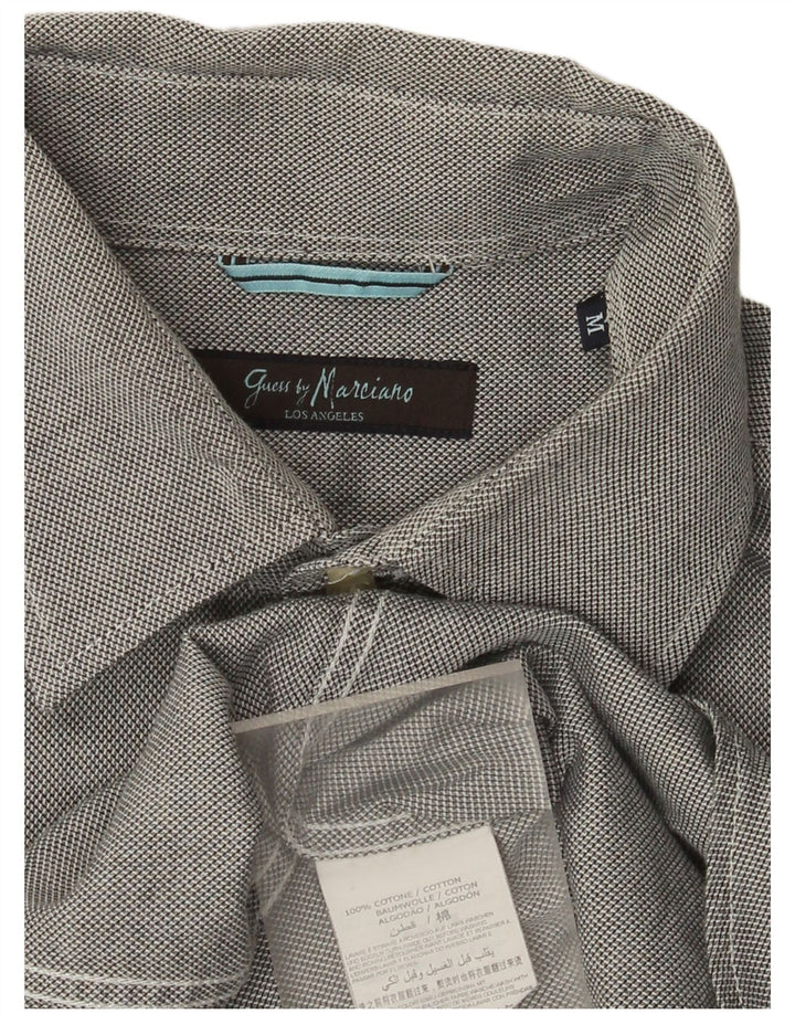 Guess By Marciano Muška košulja Srednje sivi pamuk