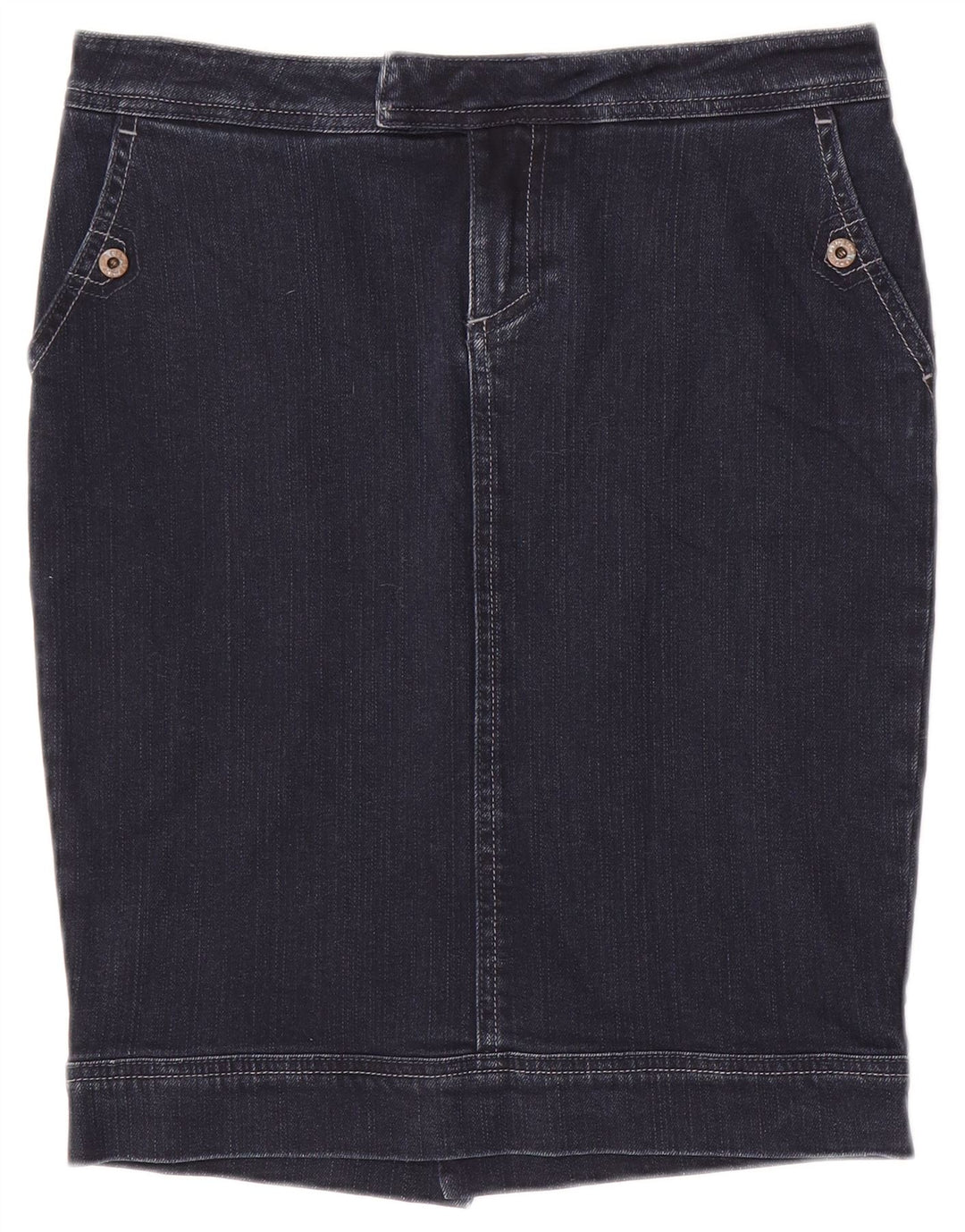 Woolrich ženska traper suknja W29 srednje tamnoplava
